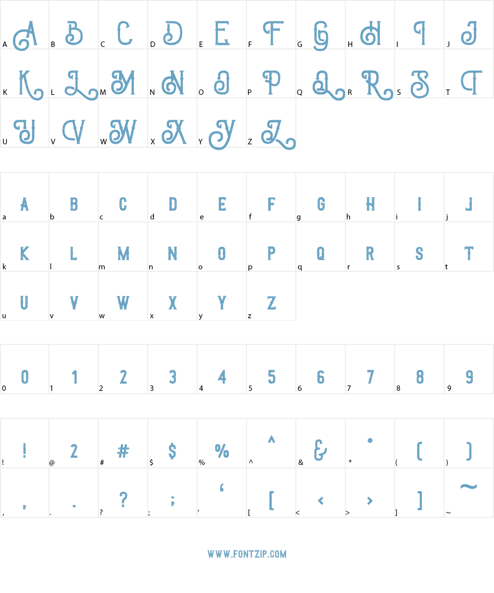 Triumph wheels rough Font Character